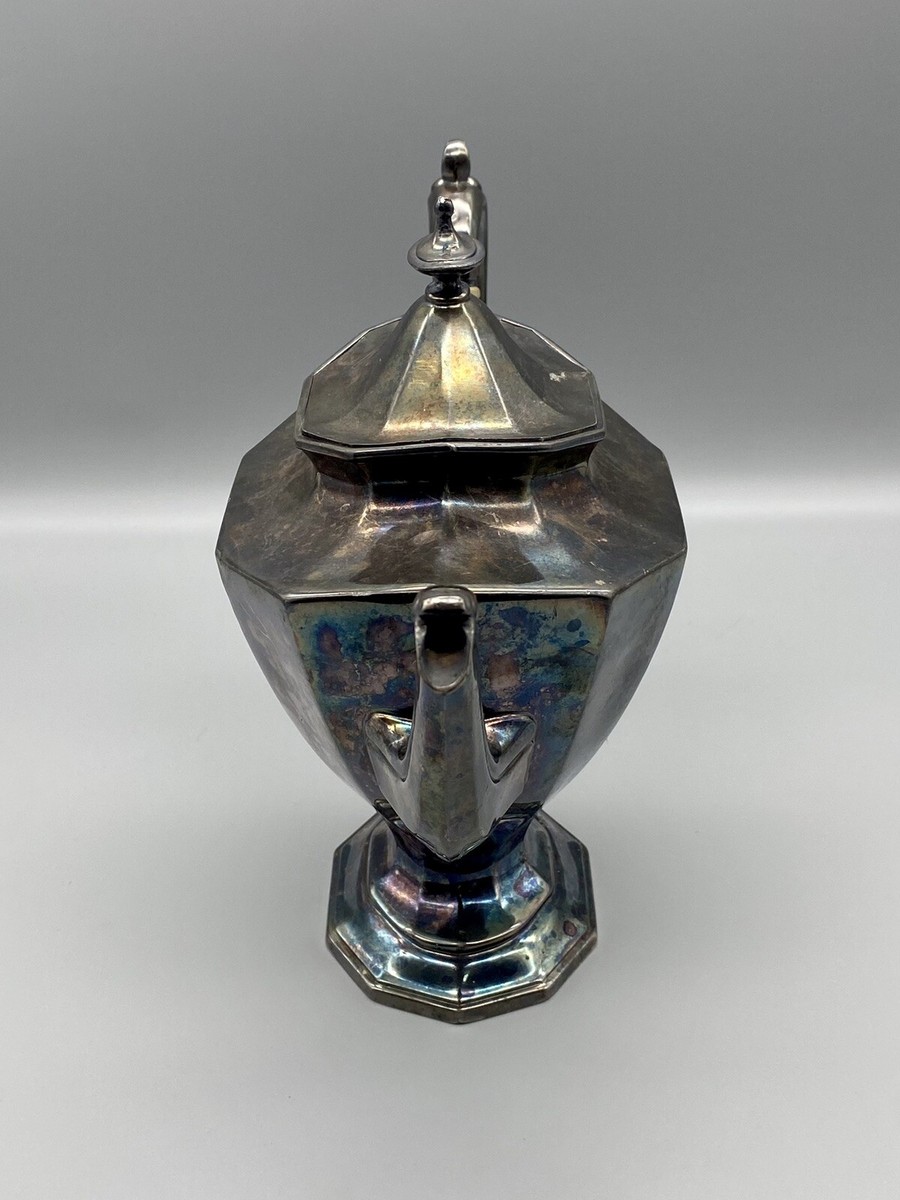 Vintage Reed & Barton Silver Plate Teapot 3690 Monogram Vintage Reed & Barton Silver Plate Teapot 3690 Monogram