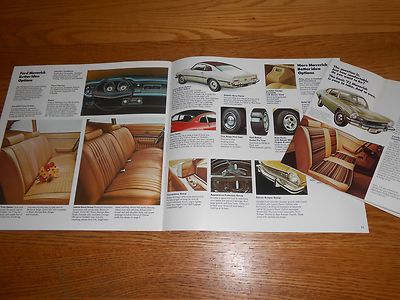 1973 FORD MAVERICK SALES BROCHURE #L SB 90 73C National Parts Depot 1973 FORD MAVERICK SALES BROCHURE #L SB 90 73C National Parts Depot