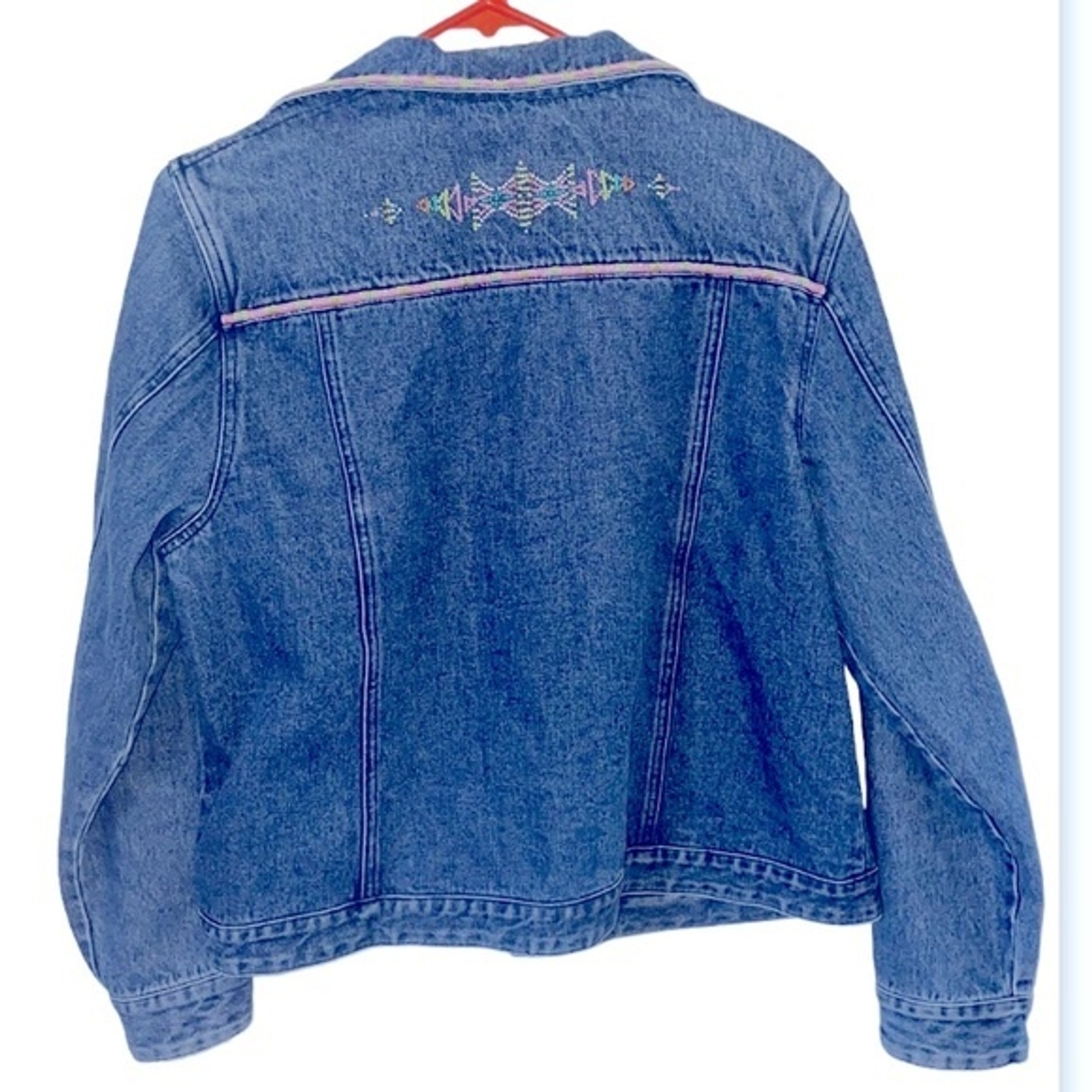 Pendleton Jean Jacket Beaded western button down … - image 4