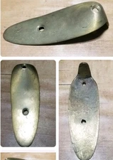 Brass buttplate muzzleloader musket blackpowder Hawken Rifle fowler shotgun