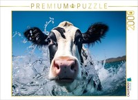 Calvendo Puzzle A Beautiful, Colorful Cow | 2000 Pieces, Finished Size 35.4 × 26