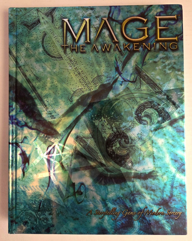 Mage: the Awakening core rules hardback complete game FREE MEDIA MAIL