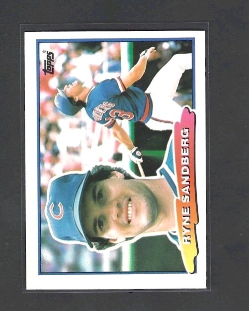 Rene Sandberg 1988 Topps Big #16 Cubs