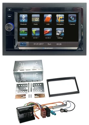 Blaupunkt SD Bluetooth 2DIN MP3 USB AUX Autoradio für Citroen Berlingo C2 C3 Jum - Bild 1 von 4
