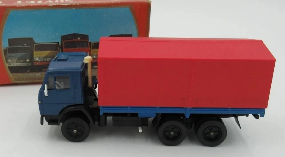ORIGINAL  KAMAZ 5320 ZIL MADE in CCCP VOLGA GAZ VAZ 1/43 NOVOEXPORT USSR Russian - Bild 3 von 4