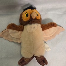 Vintage Disney Store Winnie the Pooh OWL Plush 10" 90s Repair Needed Rare
