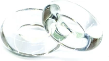 Glass Outrigger Rings : Glass Rings Are Sold as a Pair