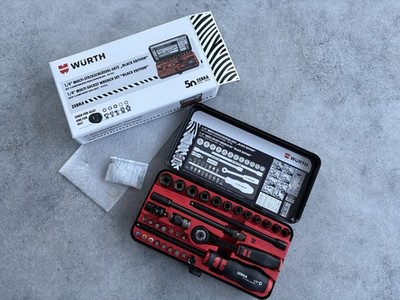 Würth Multi Steckschlüssel Satz 1/4  BLACK EDITION neu OVP