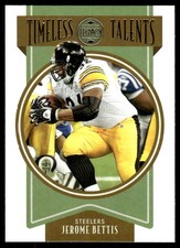Jerome Bettis 2022 Panini Legacy #TT-18 Steelers Insert ? SEE SCAN! FREE SHIP