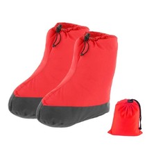 Daunenschuhe, warme Socken, Fu&szlig;abdeckungen, Kletterschuhe
