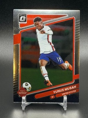 2022-23 Donruss FIFA World Cup Team USA Yunus Musah SILVER OPTIC #161