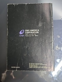 Dragon Warrior IV 4 Manual Only Authentic Explorers Handbook 1991 Nintendo NES