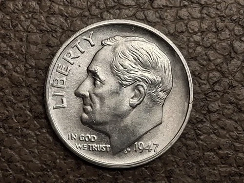 1947-S ROOSEVELT DIME Coin Very good condition (see photos) #1
