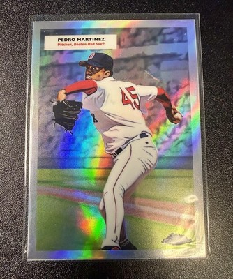 2025 Topps Chrome Platinum Double Header Pedro Martinez/David Ortiz #55DH-16