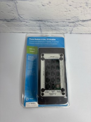 New Legrand ON-Q Phone Input Module 4 Line 12 Location