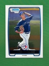 2012 Bowman Baseball 1st Bowman Chrome Prospects #BCP1 Justin Nicolino