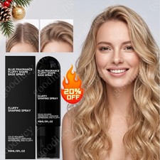 Fluffy Hair Shaping Spray, Peach Scented Volumizing and Setting Spray 90ml