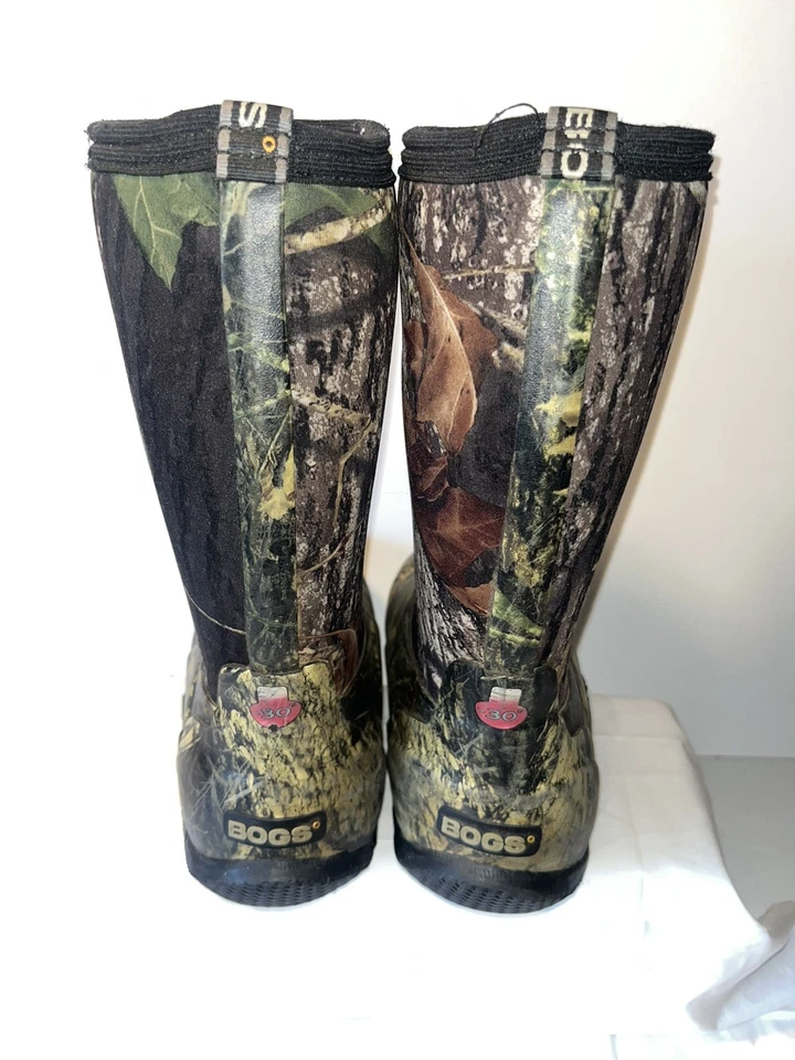 Bogs Camouflage Hunting Boots 30 Below Classic High Youth Sz 6 Mossy Oak - Image 2 of 4