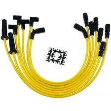 7pcs 8mm Ignition Spark Plug Wire Set for 4.3L V6 Chevy Express Astro S10 P30