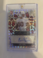 2025 Panini Mosaic Cody Simon Rookie Scripts Silver Auto (RC) #RS-CSN
