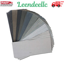45Pcs Wet Dry Sandpaper, 400/600/ 800/1000/ 1200/1500/ 2000/2500/ 3000 Grit Asso
