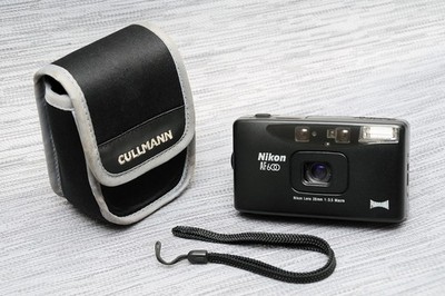 Nikon AF600 Panorama 28mm 1:3.5 Macro Analogkamera Point & Shoot ''Bitte LESEN ''