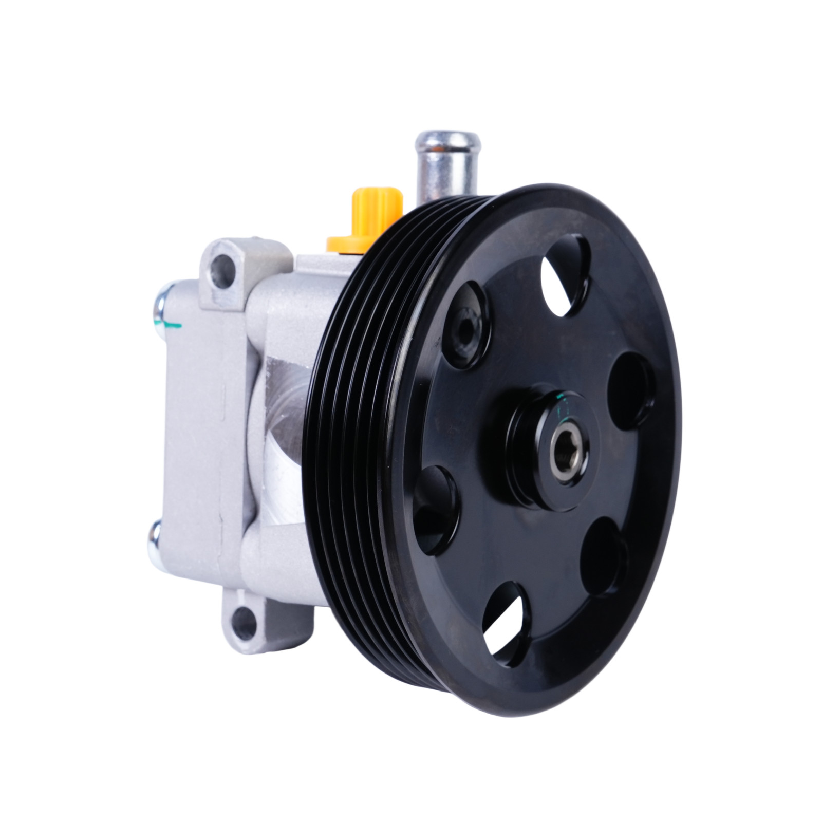 Power Steering Pump with Pulley For 2014-17 Maserati Quattroporte Ghibli V6 3.0L