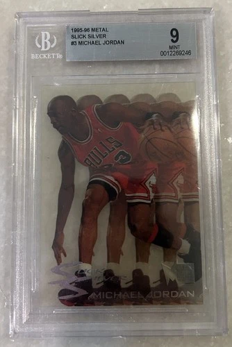 Jordan 1995 Fleer Jordan #3 Silver