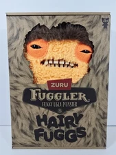 Fuggler Hairy Fuggs Orange MUNCH Funny Ugly Monster 9" Collectible Plush Toy
