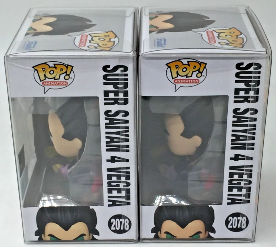 Funko Pop! Dragon Ball GT SS 4 Vegeta #2078 Cáliz SE Common CHASE Juego de 2 Foto 2 de 4