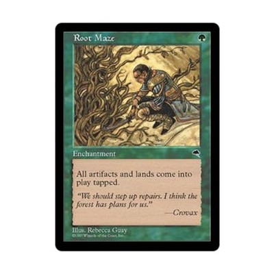 WotC MtG Tempest Root Maze (R) EX