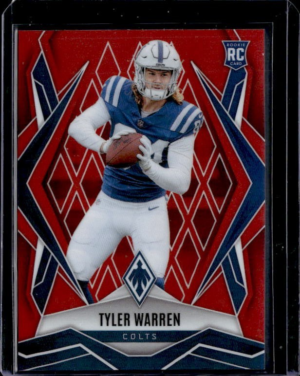 2025 Panini Phoenix - Rookies Tyler Warren #185 Red /99 (RC)