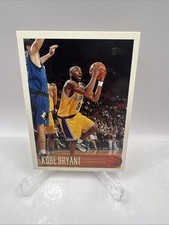 1996-97 Topps Basketball KOBE BRYANT Rookie Card #138 RC HOF LAKERS (C)