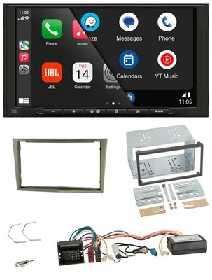 JBL CAN-Bus DAB Bluetooth USB 2DIN Autoradio für Opel Corsa D 2009-2014 satin-st - Bild 1 von 4
