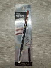 1 L'Oreal Paris Makeup Brow Stylist Definer Waterproof Eyebrow Pencil 384 Auburn