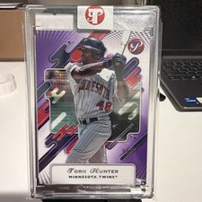 2025 Topps Pristine - Torii Hunter #147 Purple Refractor /99