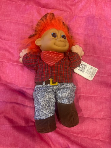 Cowboy russ troll doll
