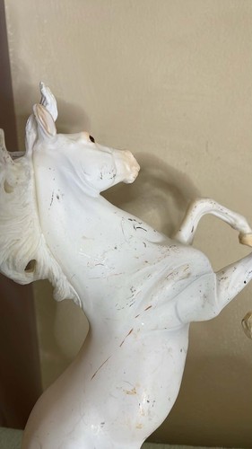 Breyer Traditional Model Horse THE LONE RANGER'S SILVER #574 Rearing PROJECT/tlc - Picture 10 of 12