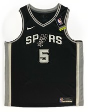 Nike San Antonio Spurs 5 Dejounte MurraySwingman NBA Jersey Size 56 CW3682-013