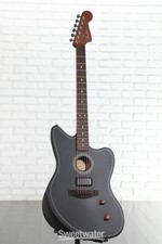 Fender Acoustasonic Standard Jazzmaster Acoustic-electric Guitar - Black