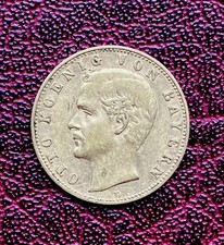 Otto K&ouml;nig von Bayern 10 Mark Gold 1890 D