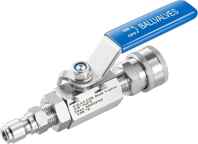 #ad Pressure Washer Ball Valve 3 8quot; Quick Connect Shut Off Valve for Power... $42.99