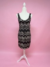 Joli Black Sequin Dress Size 10