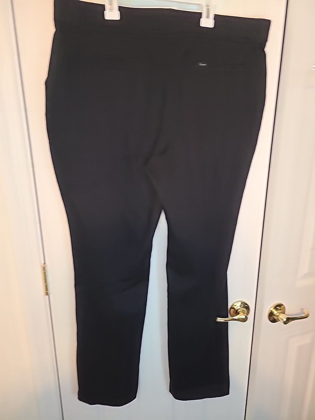 Womens Lee Plus Size Black Comfort Waistband Paints Size 18M Straight Leg NWT thumbnail 6
