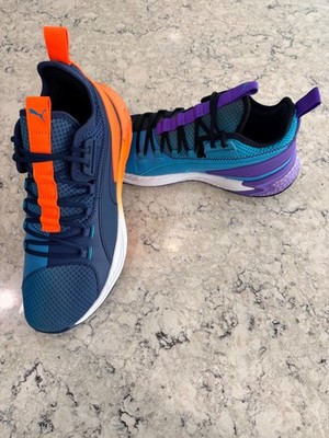 Size 10.5 Men s - Puma Uproar Charlotte Purple & Orange - 192781-01