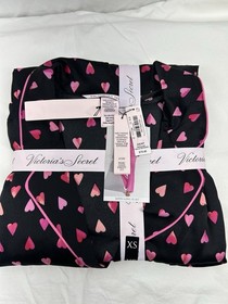 Victoria&rsquo;s Secret Satin Long Pajama Set XS