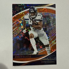 2025 Panini Absolute - Kenneth Walker III #57 Orange Mosaic /825