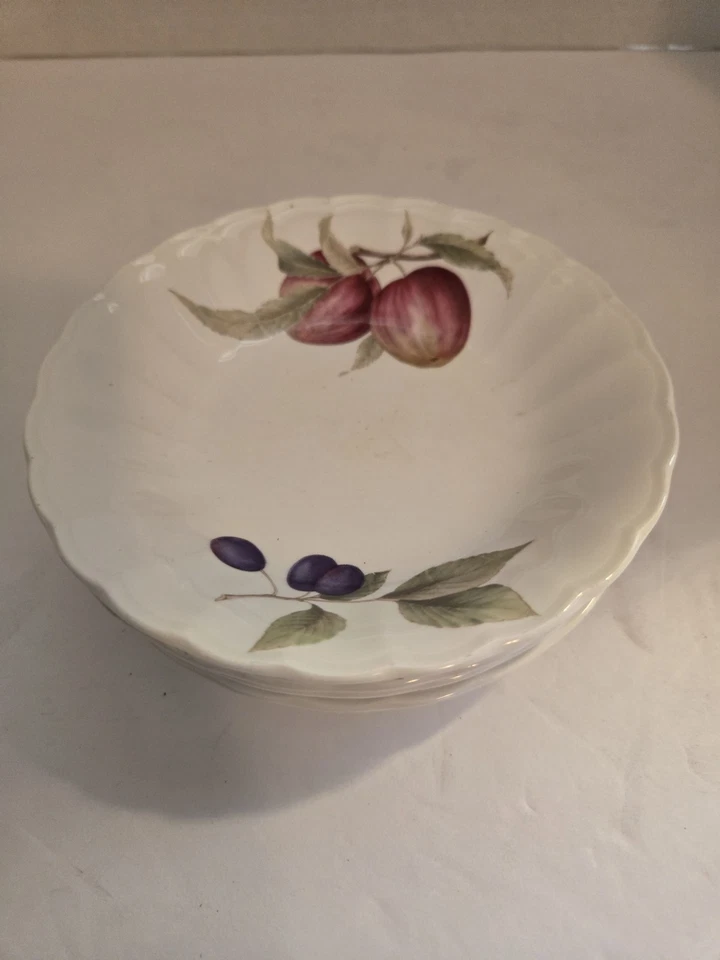 4 cuencos de fruta/desierto Mikasa Máxima BELLE TERE 5 3/4" ¡COMO NUEVOS! Foto 2 de 4