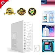 High Airflow Micro ATX PC Case - Support MATX, Mini-ITX, Slim With .0x2 I/O P...