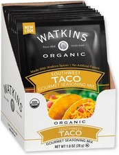 Organic Taco Gourmet Seasoning Mix, 1 oz. Packets,12 Count(Pack of 1)